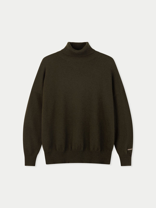 Damen Kaschmir Rollkragenpullover