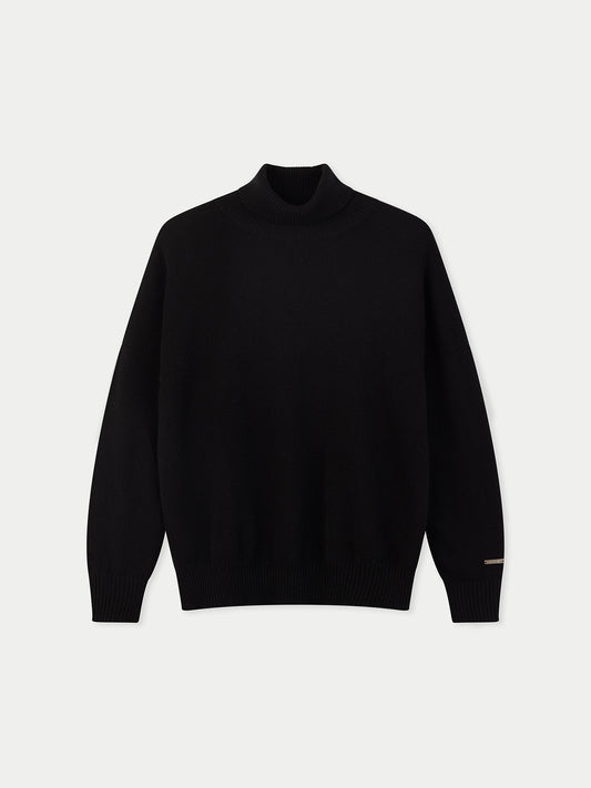 Damen Kaschmir Rollkragenpullover