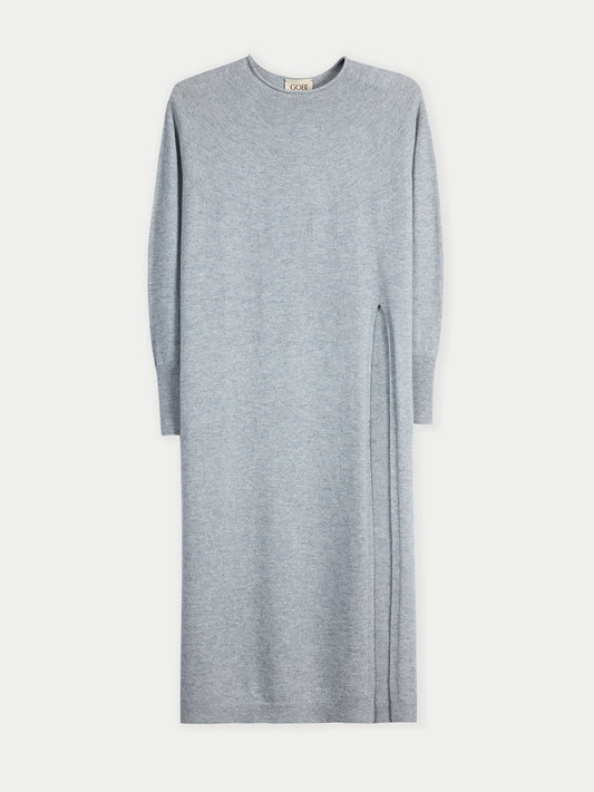 Kaschmir-Maxikleid Mit Seitenschlitz High Rise - Gobi Cashmere