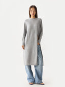 Kaschmir-Maxikleid Mit Seitenschlitz High Rise - Gobi Cashmere