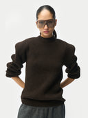 Kaschmir-Pullover mit skulpturalen Schultern Molé - Gobi Cashmere