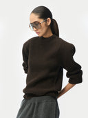 Kaschmir-Pullover mit skulpturalen Schultern Molé - Gobi Cashmere