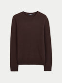 Damen Kaschmir 99€ Set aus Pullover und Mütze Braun - Gobi Cashmere
