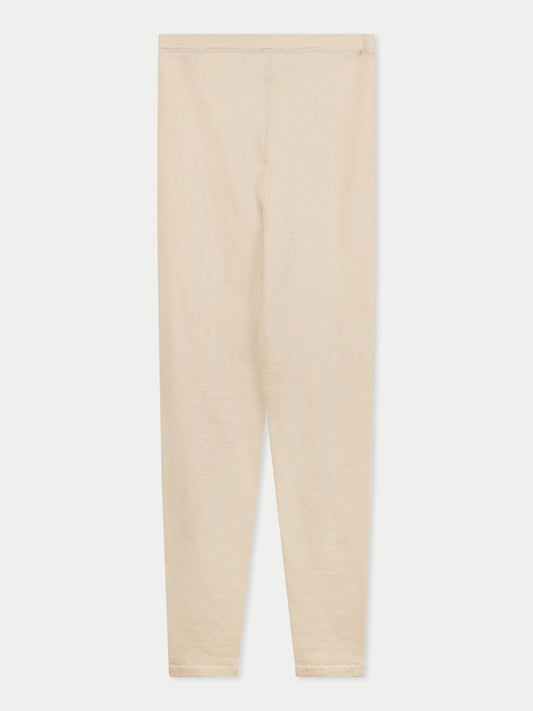 Damen Leggings aus Seide und Kaschmir