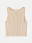Kaschmir-Crop-Top – GOBI 3D-Strickkollektion