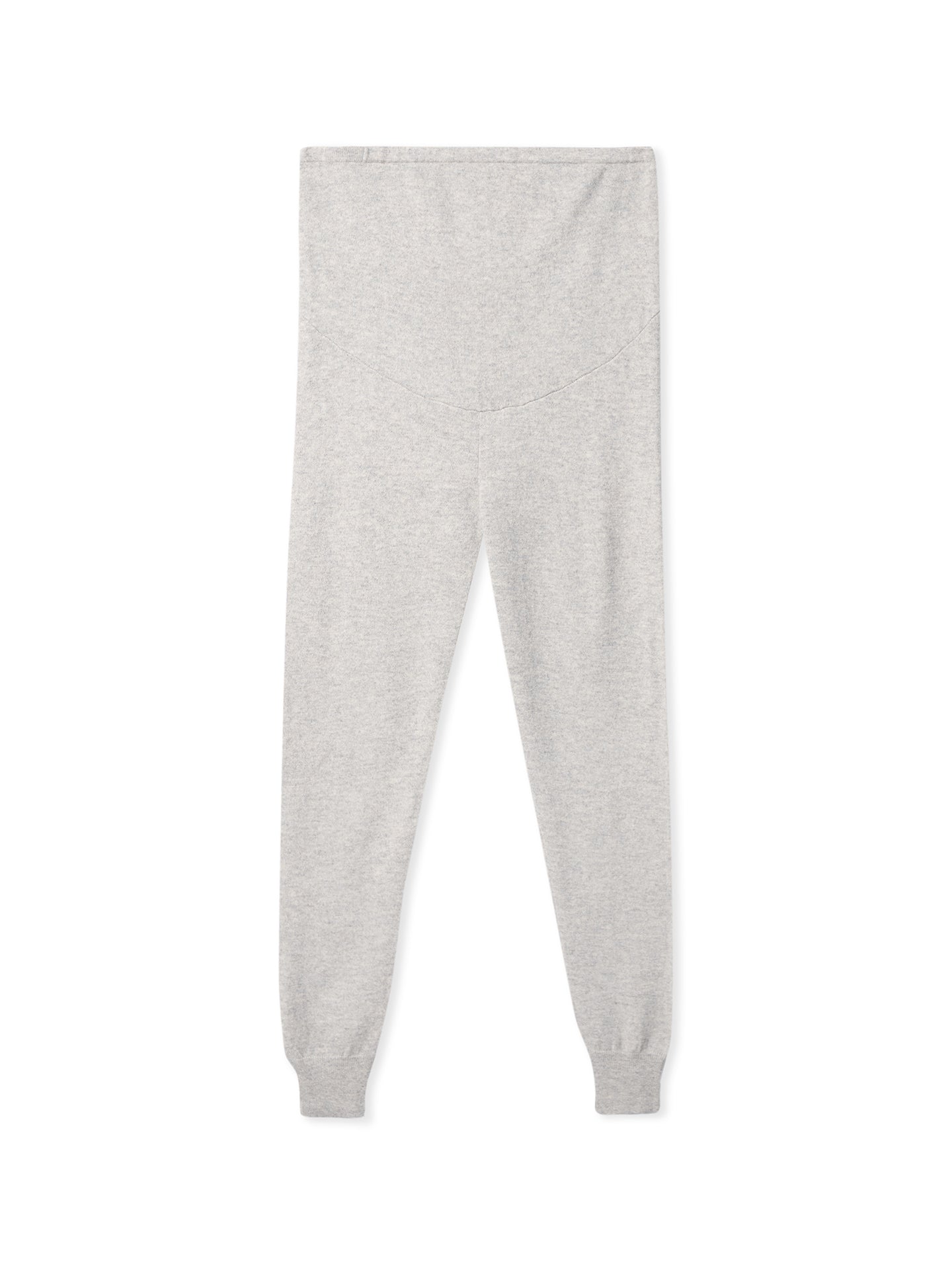 Über dem Bauch Kaschmir-Strickhosen für Schwangere