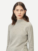 Basic Stehkragenpullover aus Kaschmir DäMmerung Blau - Gobi Cashmere