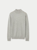 Basic Stehkragenpullover aus Kaschmir DäMmerung Blau - Gobi Cashmere