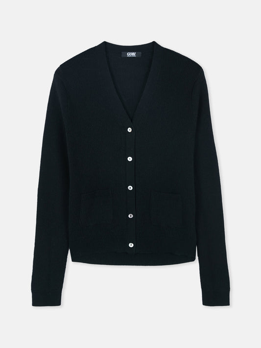 Weiche, leichte Kaschmir Strickjacke | GOBI Cashmere