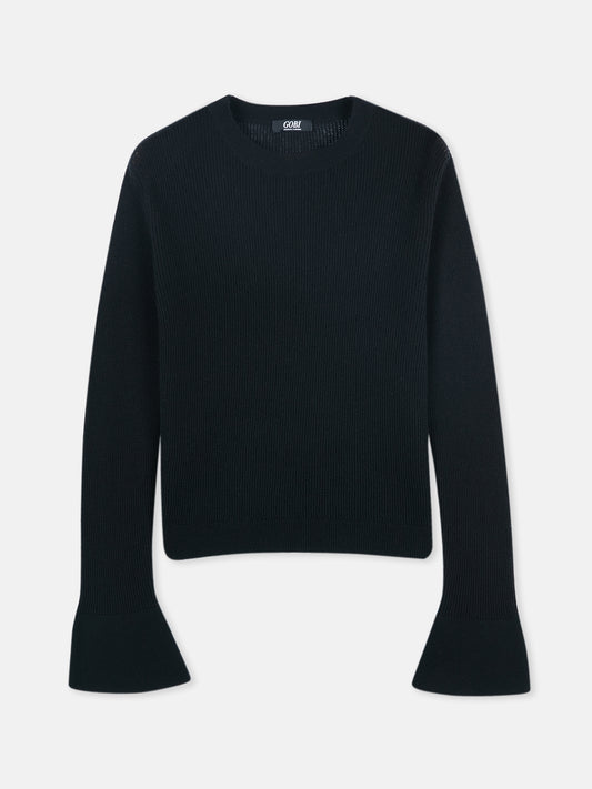 Warmer Kaschmir Glockenärmel-Pullover | GOBI Cashmere