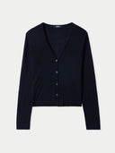 Hochwertige Seiden-Kaschmir Strickjacke | GOBI Cashmere