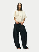 Kaschmirhose Damen mit Barrel-Bein | GOBI Cashmere