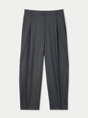 Kaschmirhose Damen mit Barrel-Bein | GOBI Cashmere