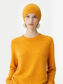 99€ Kaschmir-Set aus Pullover und Mütze