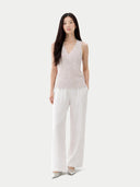 Kaschmir-Baumwollweste Lavendelfrost | GOBI Cashmere #color_lavendelfrost