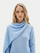 Damen Kaschmirpullover mit Schal | GOBI Cashmere