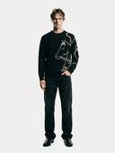 Herren Kaschmirpullover mit Pferdemotiv | GOBI Cashmere