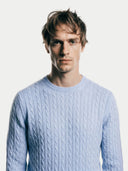 Herren Kaschmirpullover in Zopfstrick | GOBI Cashmere