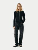 Damen Kaschmir-Cardigan mit Zwei-Wege-Zip | GOBI Cashmere