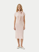 Damen Kaschmirkleid mit Schleifenkragen | GOBI Cashmere
