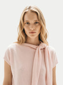 Damen Kaschmirkleid mit Schleifenkragen | GOBI Cashmere