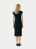 Damen Kaschmirkleid mit Schleifenkragen | GOBI Cashmere