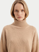 Damen Kaschmir Rollkragenpullover