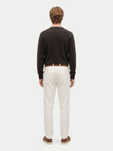 Feiner Kaschmirpullover mit Rundhalsausschnitt