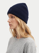 Unisex Kaschmir Rippstrick-Mütze
