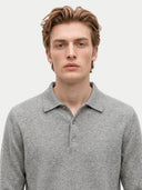Klassischer Kaschmir-Polopullover