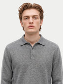 Klassischer Kaschmir-Polopullover