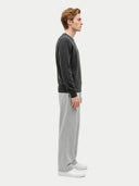 Feiner Kaschmirpullover mit Rundhalsausschnitt