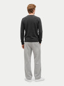 Feiner Kaschmirpullover mit Rundhalsausschnitt