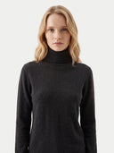 Klassischer Kaschmir-Rollkragenpullover