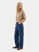 Kaschmir-Seidenpullover mit Rollkragen