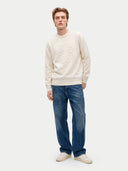 Unisex Kaschmir Rundhalspullover mit Motiv