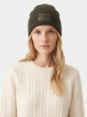 Unisex Kaschmir Rippstrick-Mütze