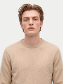 Feiner Kaschmirpullover mit Rundhalsausschnitt