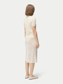 Strukturiertes Kaschmir Top | GOBI Cashmere #color_wei