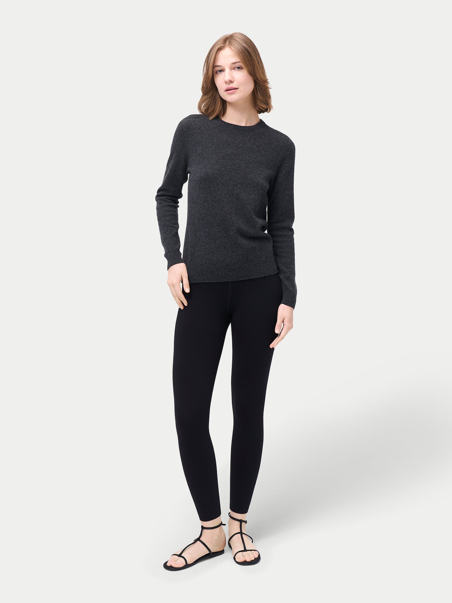 Damen Leggings aus Seide und Kaschmir