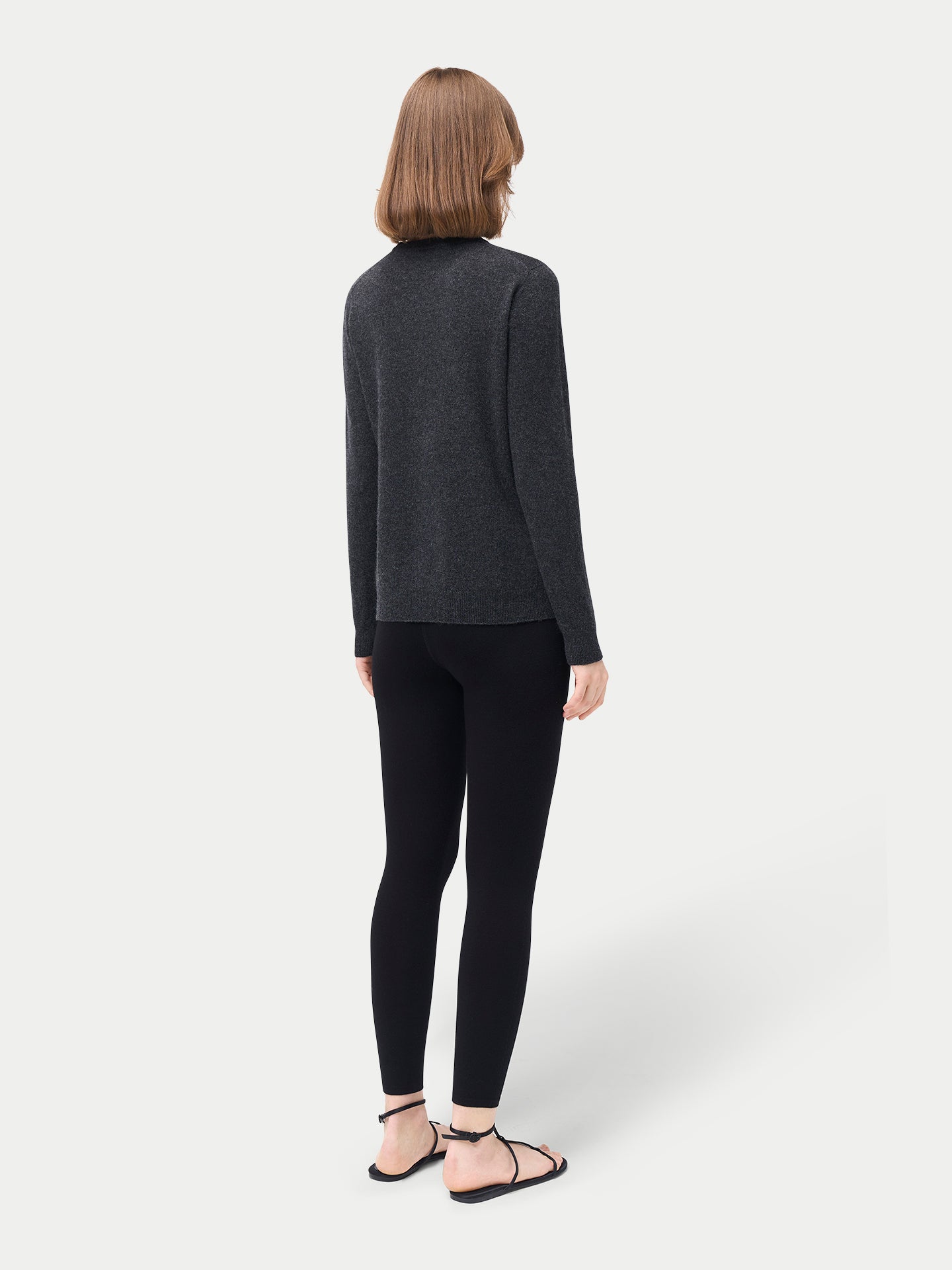 Damen Leggings aus Seide und Kaschmir