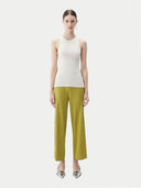 Echte Seiden-Kaschmir-Rippenstrick-Hose | GOBI Cashmere