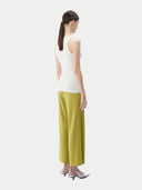 Echte Seiden-Kaschmir-Rippenstrick-Hose | GOBI Cashmere