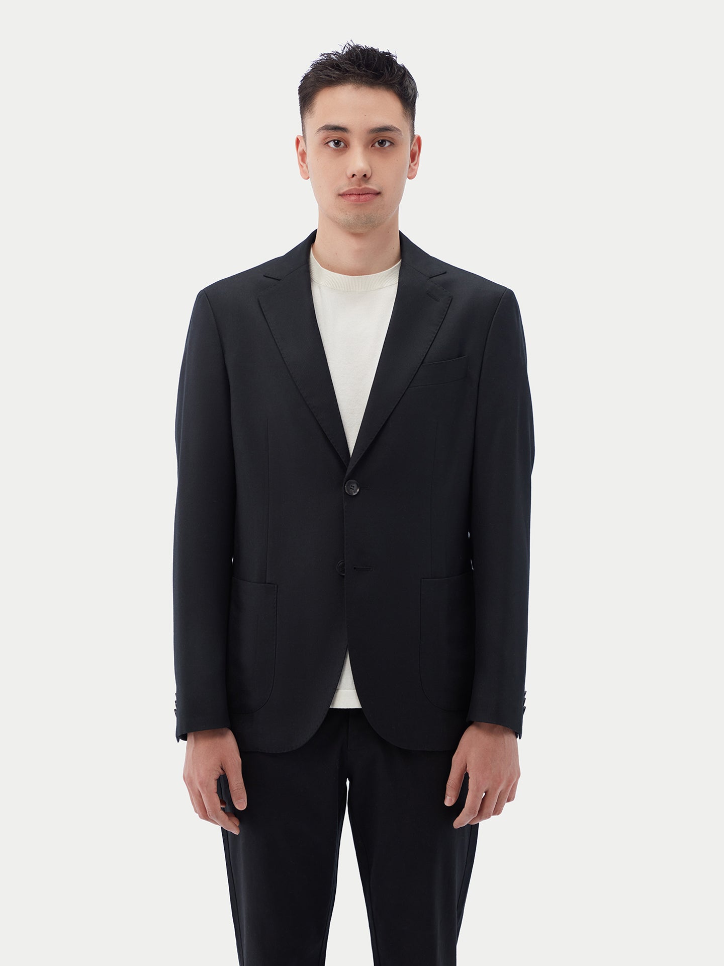 Einreihiger Herren-Blazer aus Kaschmir