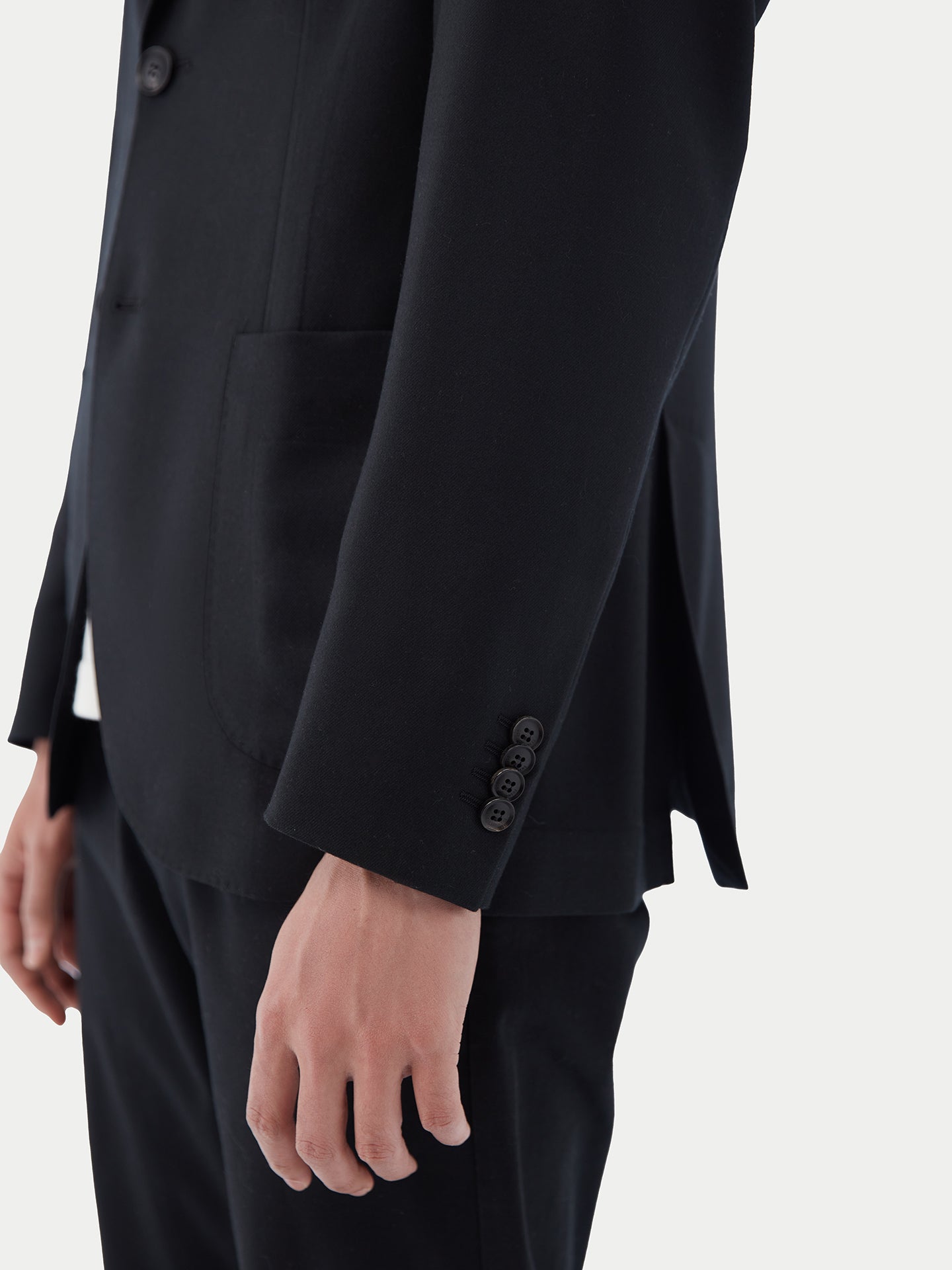 Einreihiger Herren-Blazer aus Kaschmir