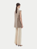 Zweireiher Kaschmir Weste - Moderner Luxus | GOBI Cashmere