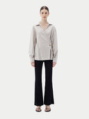 GOBI Cashmere | Kaschmir-Wickelhemd | Polo-Wickelhemd