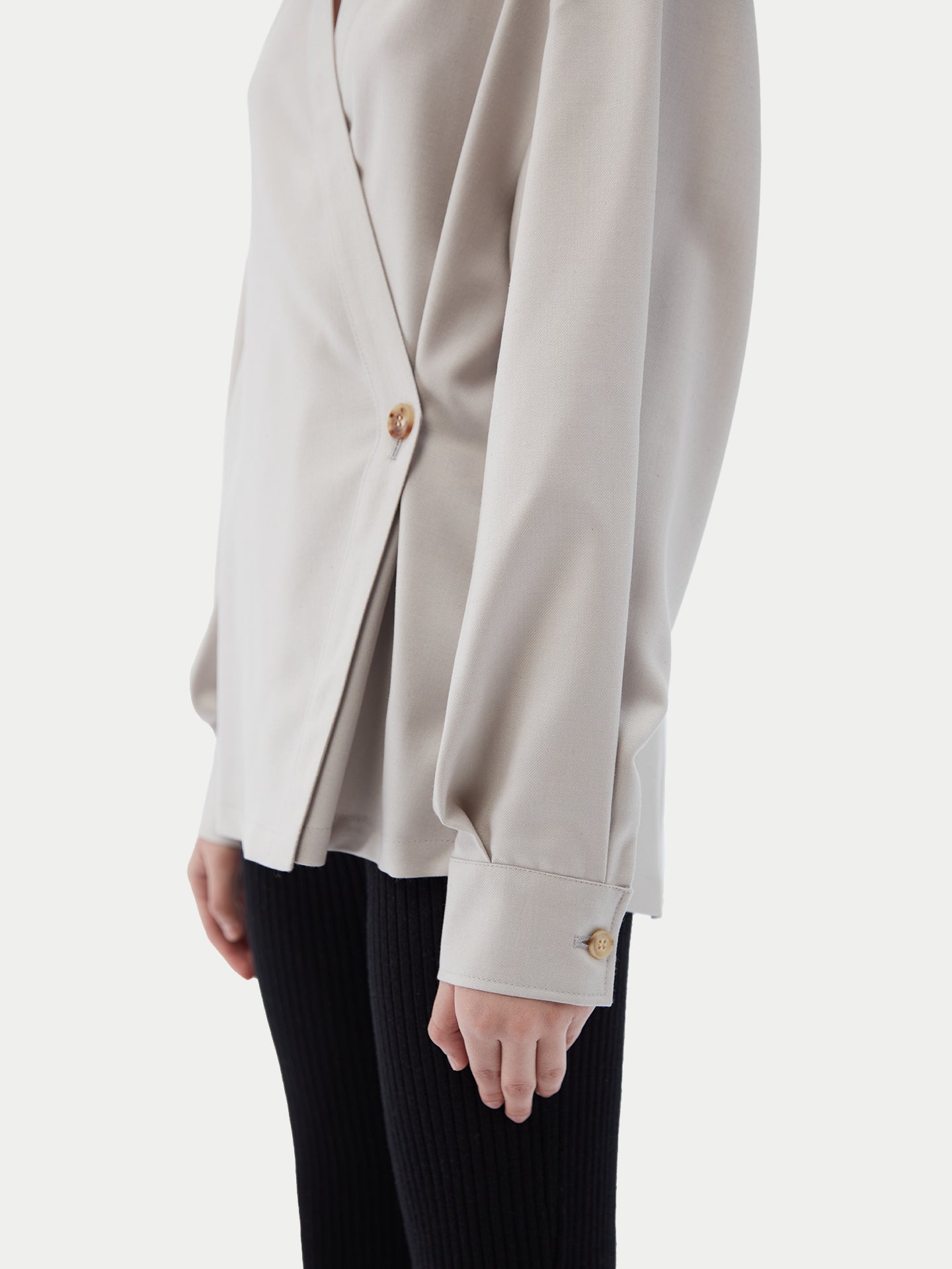 Wickelhemd aus Kaschmir