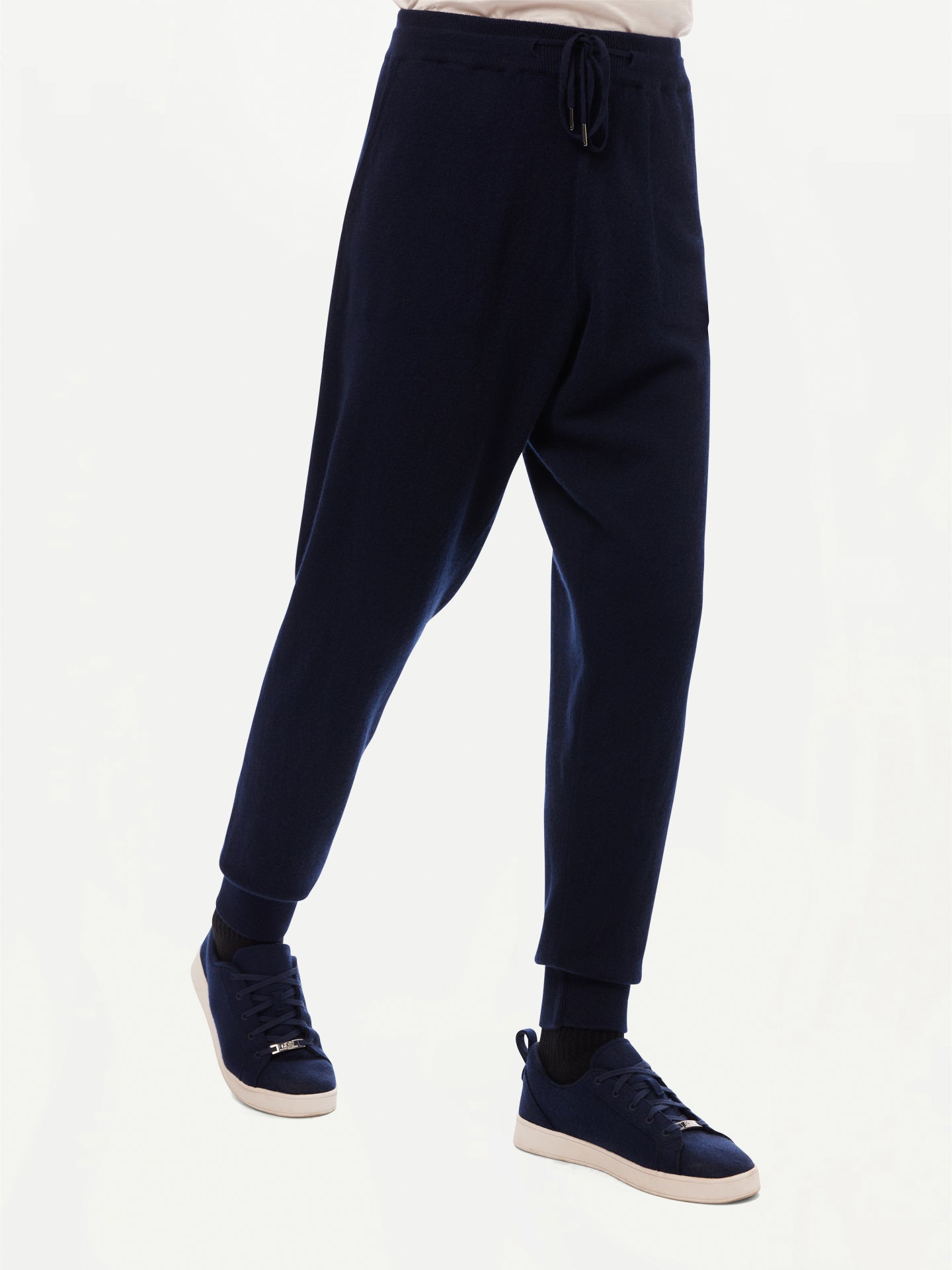 Lockere Jogginghose aus Kaschmir