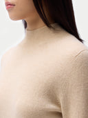 Kaschmir Stehkragenpullover